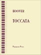 Toccata piano sheet music cover